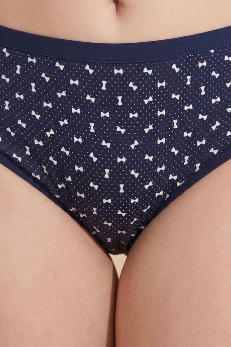Zivame Medium Rise Full Coverage Hipster Panty (Pack of 3) - Multicolor — image 7